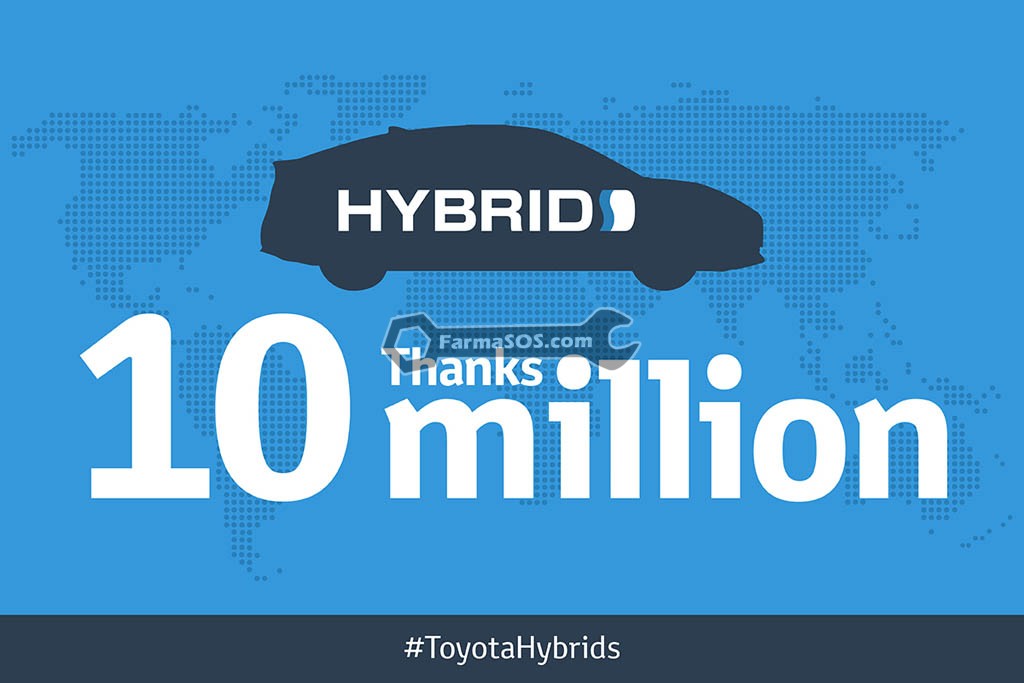 Toyota 10 Million Hybrid Sales 2 35268AA49995C2F6D8CE4F085DEE40F01B1C775C عملکرد تویوتا در فروش خودروهای هیبرید